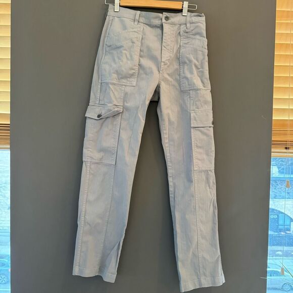 $108 Madewell Garment-Dyed Low-Slung Straight Cargo Pants size 28 m1 - Picture 4 of 7